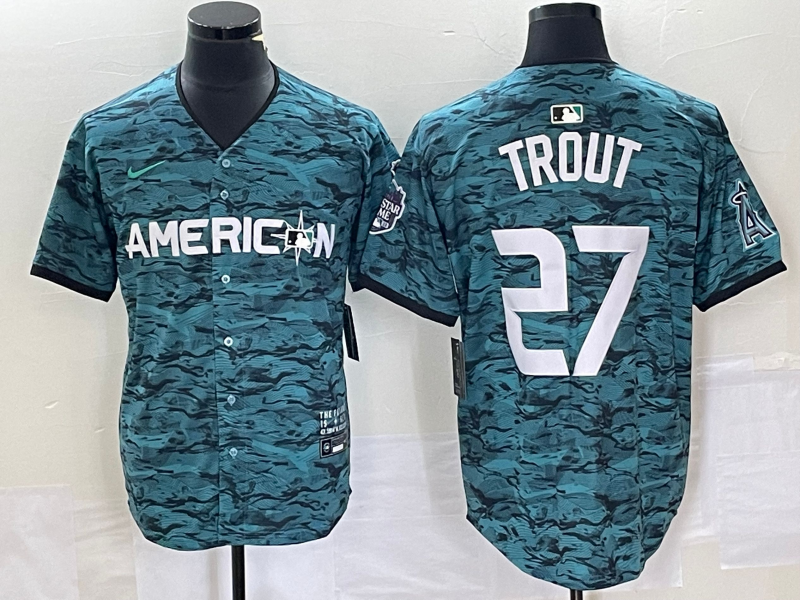 Men/Women/Youth Los Angeles Angels Mike Trout #27 baseball Jerseys