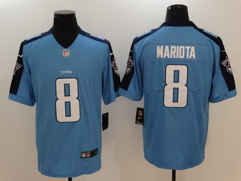 Adult Tennessee Titans Marcus Mariota NO.8 Football Jerseys