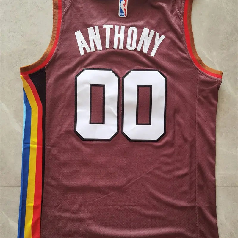 Portland Trail Blazers Carmelo Anthony NO.00 Basketball Jersey