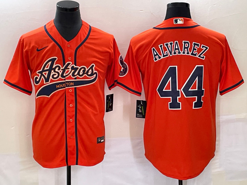 Men/Women/Youth Houston Astros Yordan Álvarez #44 baseball Jerseys
