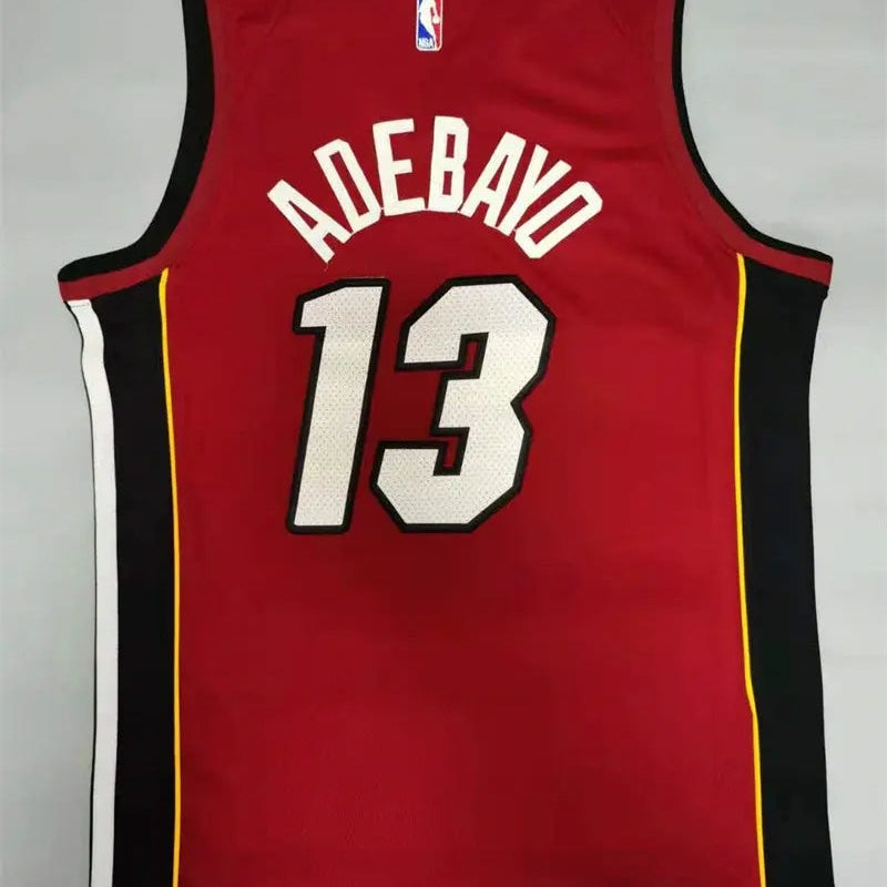 Miami Heat Adebayo NO.13 Basketball Jersey