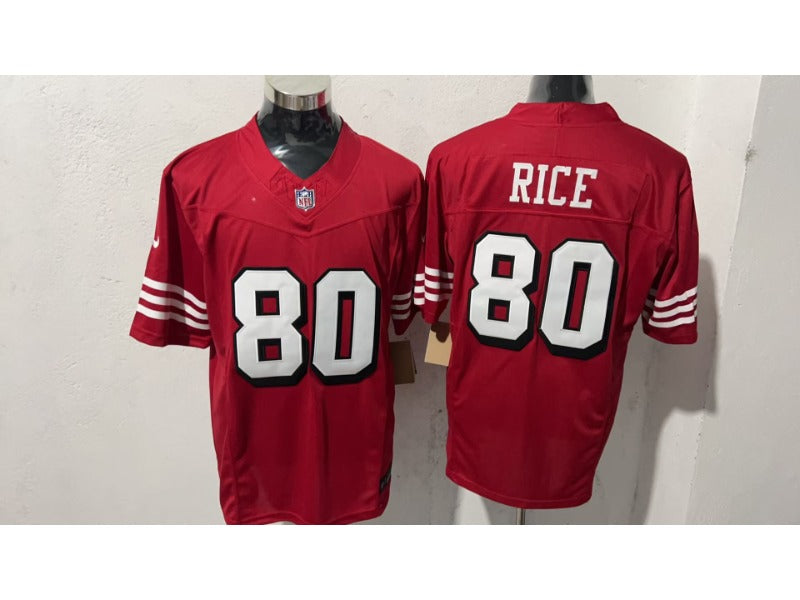 Adult San Francisco 49ers Jerry Rice No.80 Football Jerseys