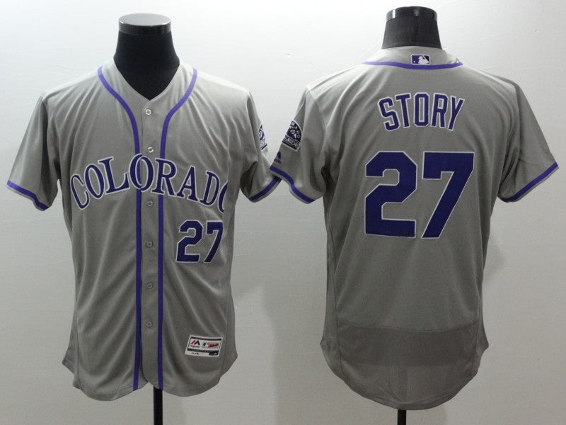 Men/Women/Youth Colorado Rockies Trevor Story #27 baseball Jerseys