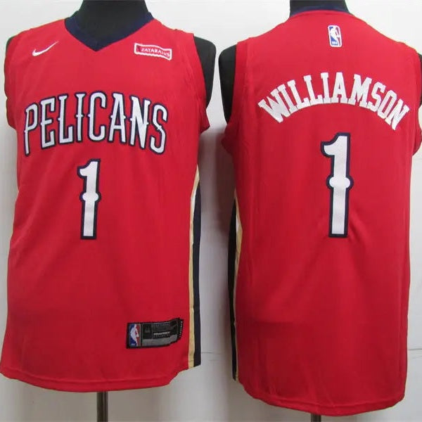 New Orleans Pelicans Zion Williamson NO.1 Basketball Jersey