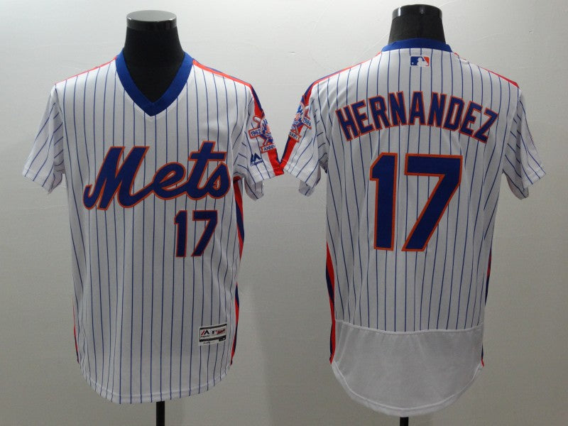 Men/Women/Youth New York Mets Hernandez Mitchell #17 baseball Jerseys