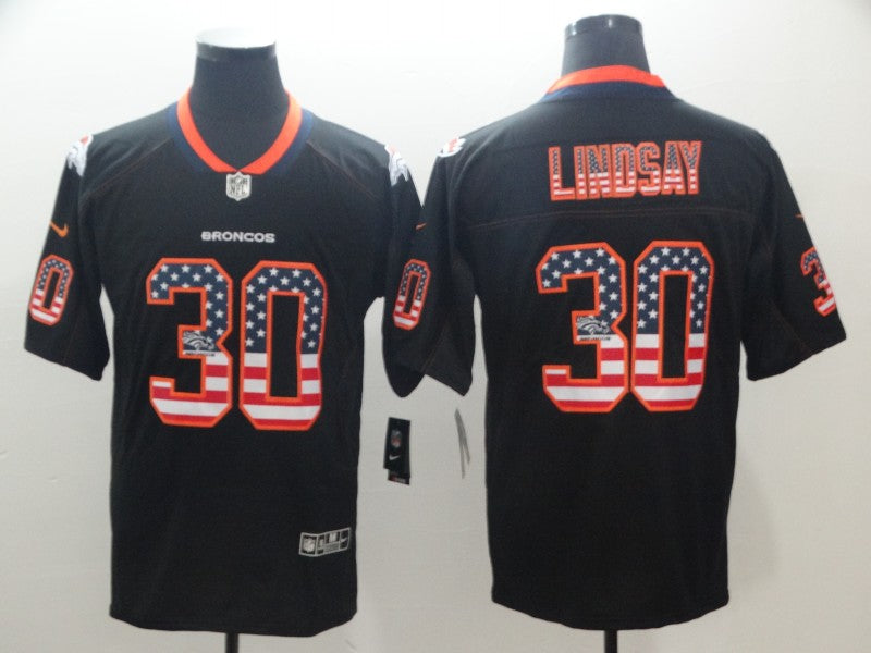 Adult Denver Broncos Phillip Lindsay NO.30 Football Jerseys