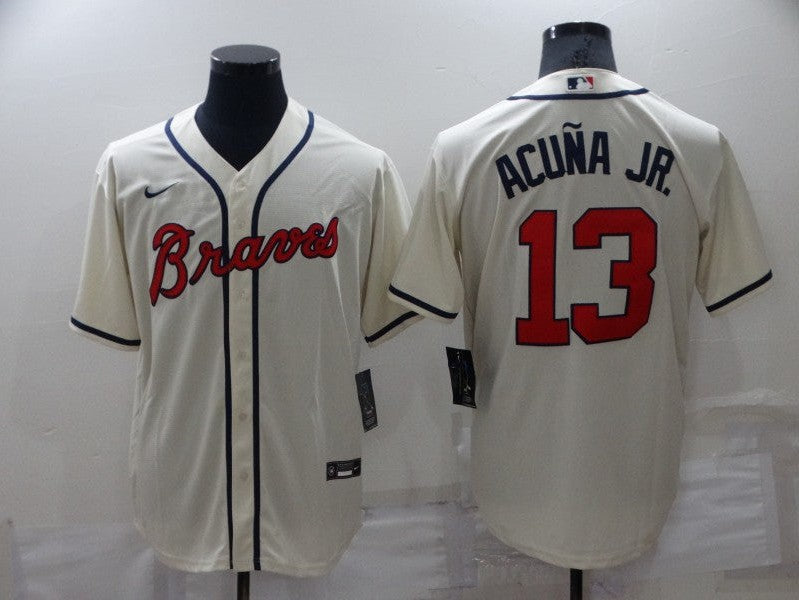 Men/Women/Youth Atlanta Braves Ronald Acuña Jr. #13 baseball Jerseys