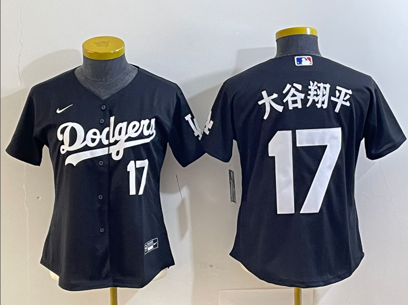 Women's Los Angeles Dodgers Ohtani Shohei NO.17 baseball Jerseys