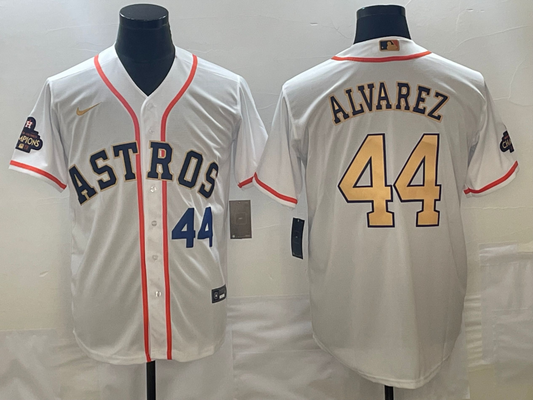 Men/Women/Youth Houston Astros Yordan Álvarez #44 baseball Jerseys