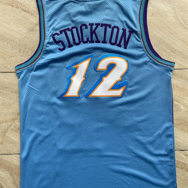Utah Jazz John Stockton NO.12 Basketball Jersey