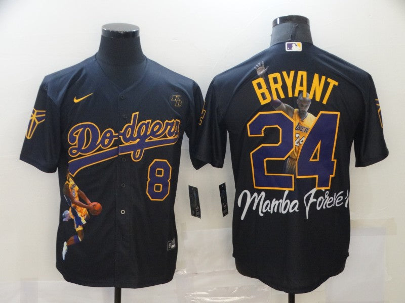 Men/Women/Youth Los Angeles Dodgers Kobe Bryant #24 baseball Jerseys