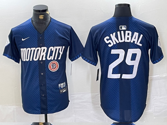 Men/Women/Youth Detroit Tigers Tarik Skubal NO.29 baseball Jerseys