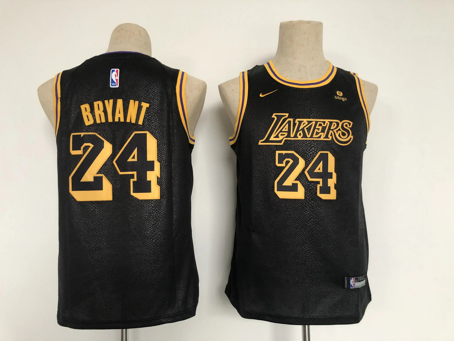Kids Los Angeles Lakers Bryant NO.24 Basketball Jersey