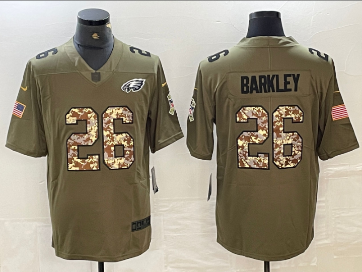 Adult Philadelphia Eagles Saquon Barkley NO.26 Football Jerseys