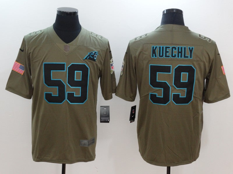 Adult Carolina Panthers Luke Kuechly NO.59 Football Jerseys