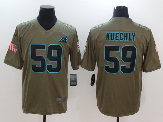 Adult Carolina Panthers Luke Kuechly NO.59 Football Jerseys