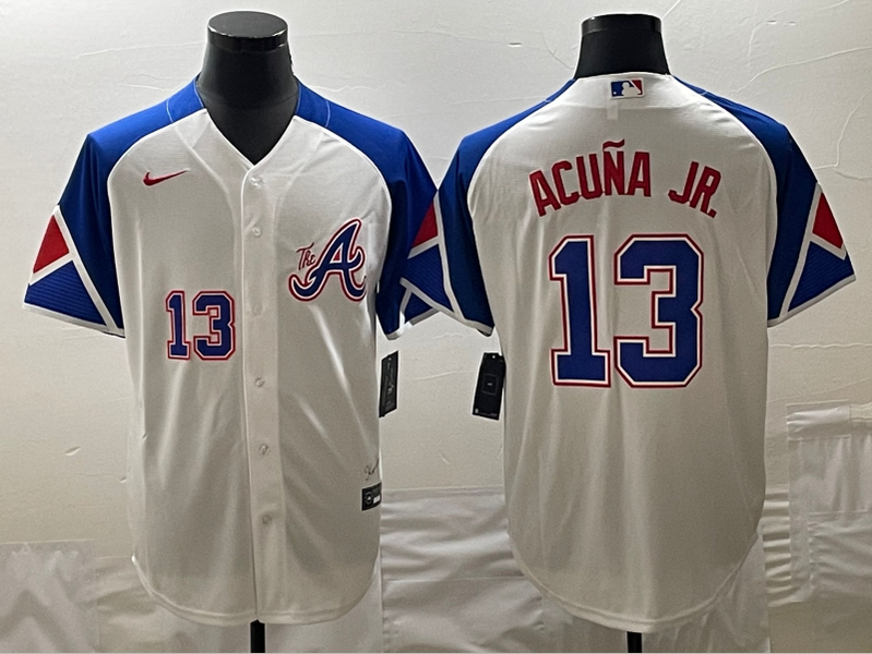 Men/Women/Youth Atlanta Braves Ronald Acuña Jr. #13 baseball Jerseys