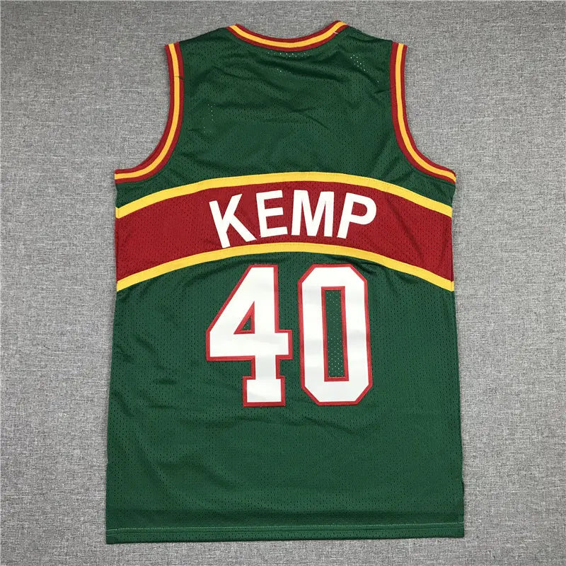 Oklahoma City Thunder SuperSonics Shawn Kemp NO.40 Basketball Jersey