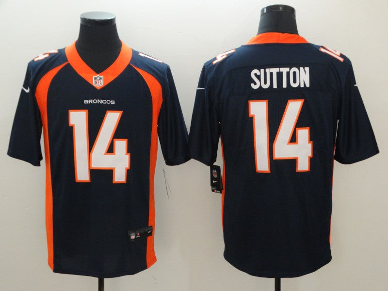 Adult Denver Broncos Courtland Sutton NO.14 Football Jerseys