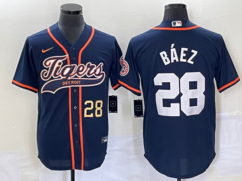Men/Women/Youth Detroit Tigers Javier Báez NO.28 baseball Jerseys