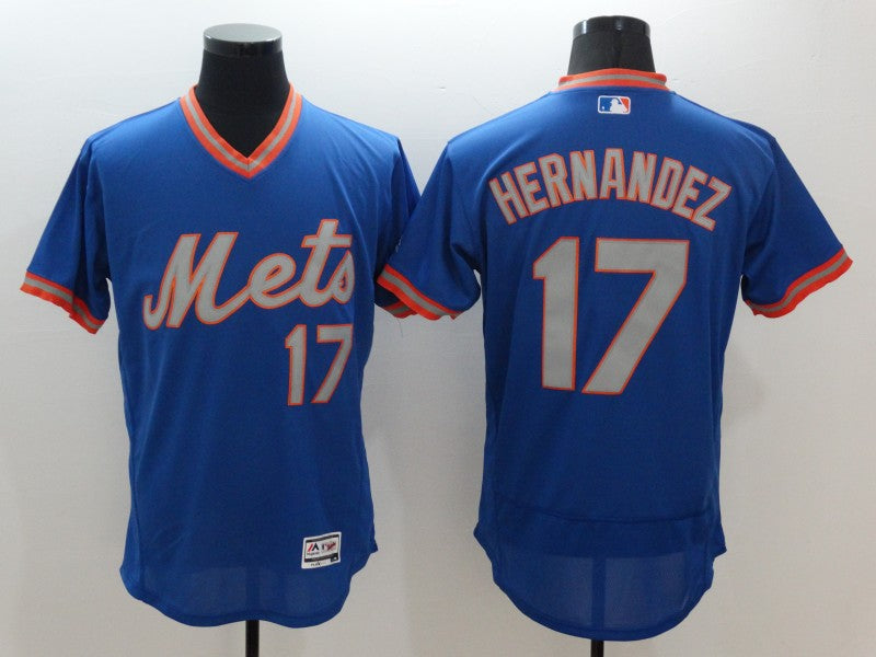 Men/Women/Youth New York Mets Hernandez Mitchell #17 baseball Jerseys