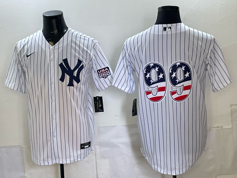 Men/Women/Youth New York Yankees Aaron Judge US flag NO.99 baseball Jerseys