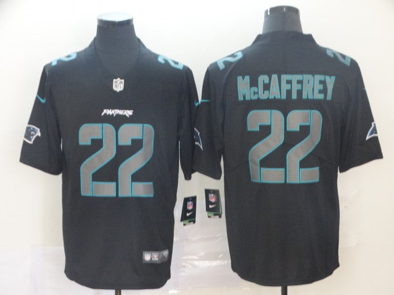 Adult Carolina Panthers Christian McCaffrey NO.22 Football Jerseys