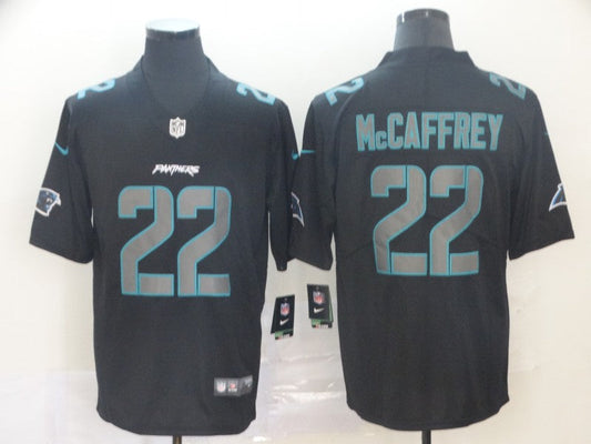 Adult Carolina Panthers Christian McCaffrey NO.22 Football Jerseys