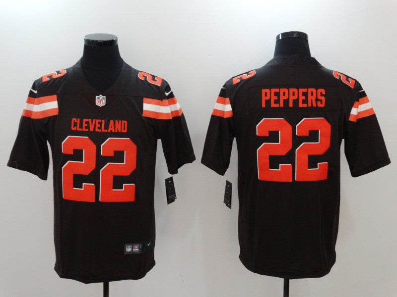 Adult Cleveland Browns Jabrill Peppers NO.22 Football Jerseys