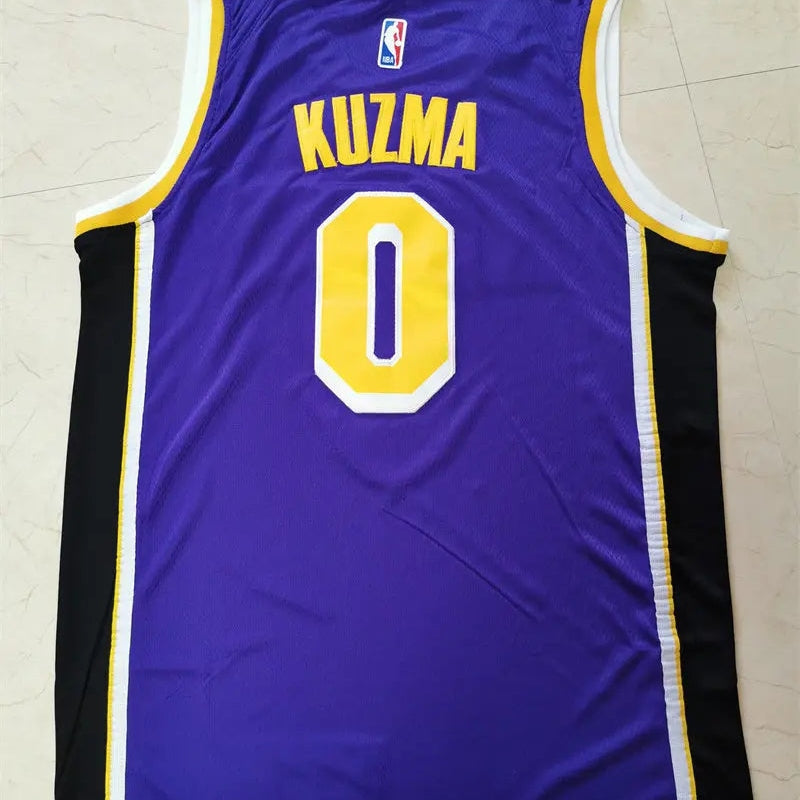 Los Angeles Lakers Kyle Kuzma NO.0 Basketball Jersey