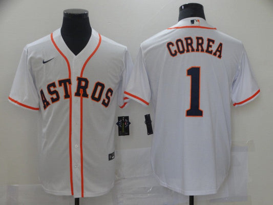 Men/Women/Youth Houston Astros Carlos Correa #1 baseball Jerseys