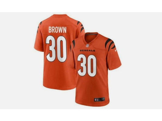New Season Cincinnati Bengals Chase Brown NO.30 Football Jerseys