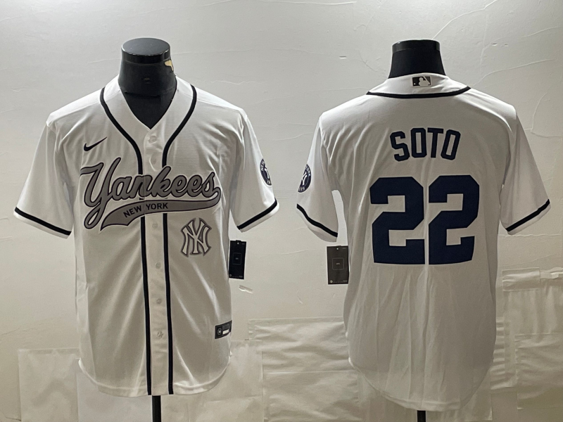 Men/Women/Youth New York Yankees Juan Soto NO.22 baseball Jerseys