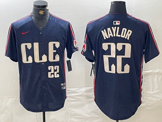 Men/Women/Youth Cleveland Indians Josh Naylor #22 baseball Jerseys