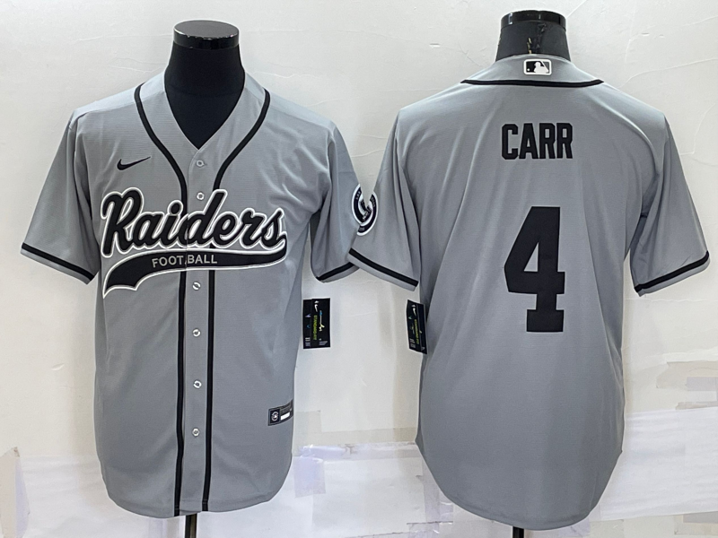 Adult Oakland Raiders Derek Carr NO.4 Football Jerseys