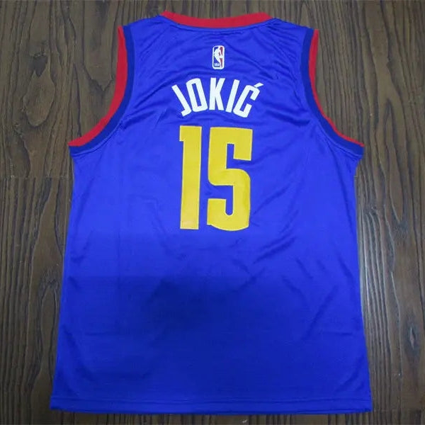 Denver Nuggets Nikola Jokic NO.15 Basketball Jersey
