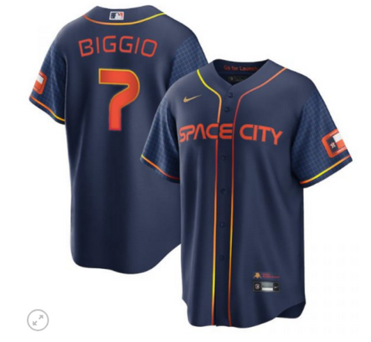 Men/Women/Youth Houston Astros Craig Biggio #7 baseball Jerseys