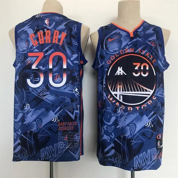 Golden State Warriors Stephen Curry NO.30 Basketball Jersey