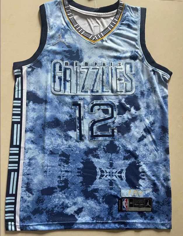 Memphis Grizzlies Ja Morant NO.12 Basketball Jersey city version
