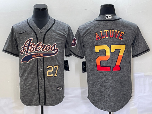 Men/Women/Youth Houston Astros Jose Altuve #27 baseball Jerseys