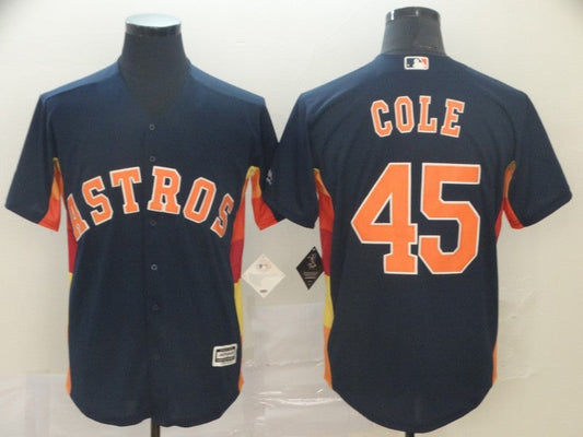 Men/Women/Youth Houston Astros Gerrit Cole #45 baseball Jerseys