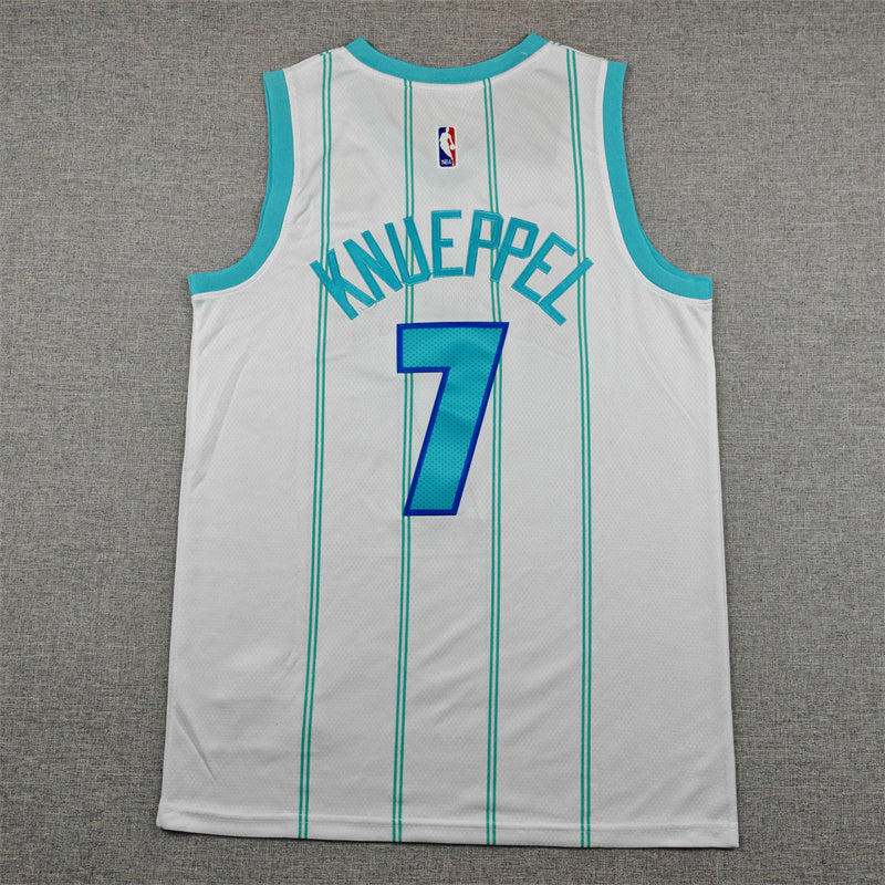 Charlotte Hornets Kon Knueppel #7 Basketball Jersey