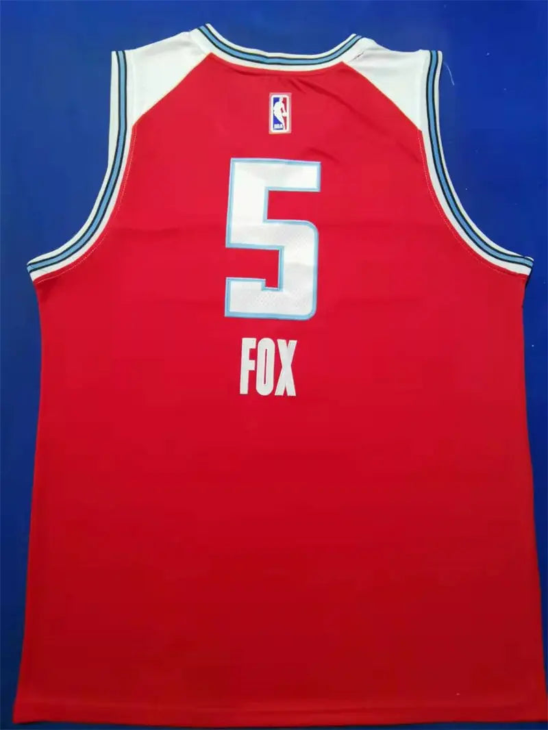 Sacramento Kings Fox NO.5 Basketball Jersey