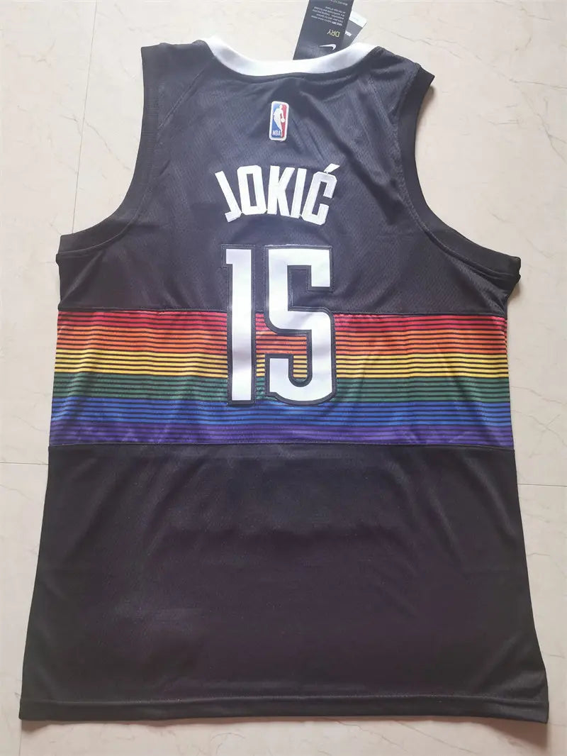 Denver Nuggets Nikola Jokic NO.15 Basketball Jersey