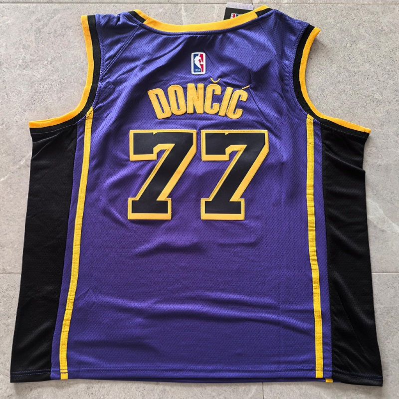 Los Angeles Lakers Luka Dončić NO.77 Basketball Jersey