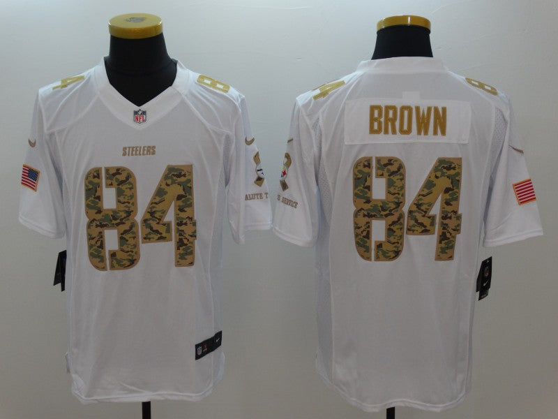 Adult Pittsburgh Steelers Antonio Brown NO.84 Football Jerseys