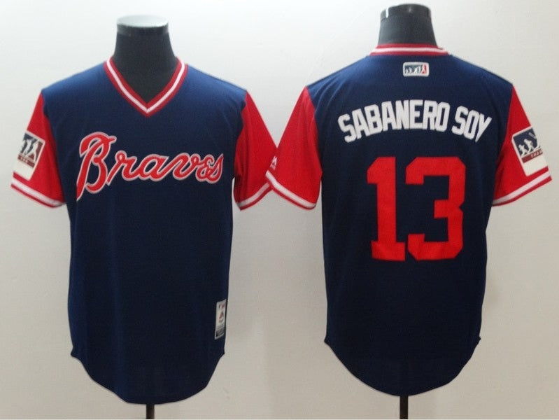 Men/Women/Youth Atlanta Braves Ronald Acuña Jr. #13 baseball Jerseys