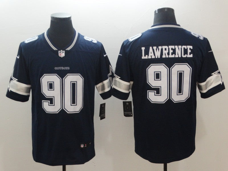 Adult Dallas Cowboys Demarcus Lawrence NO.90 Football Jerseys special offer L
