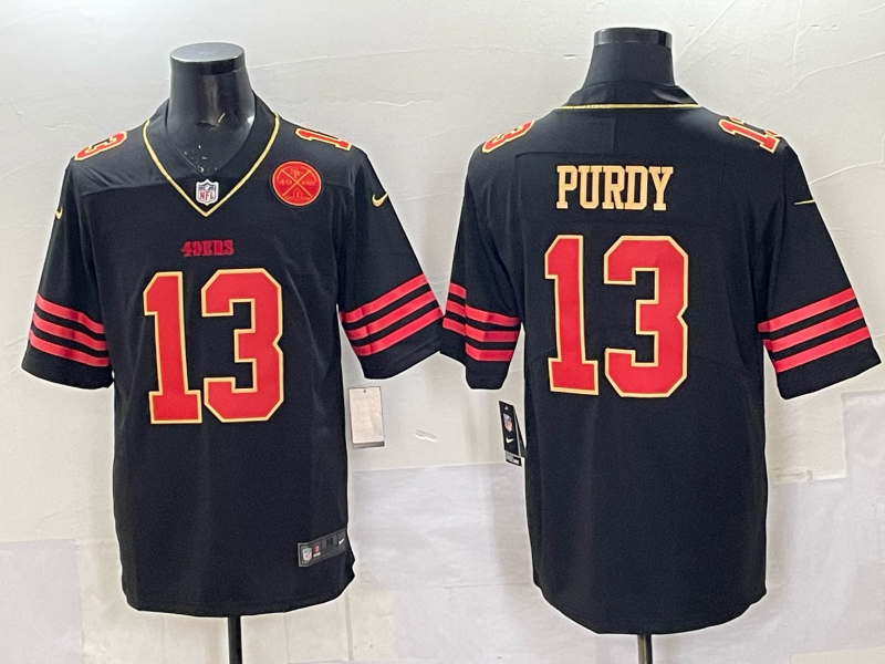 Newest arrival 2025 Adult San Francisco 49ers Brock Purdy No.13 Football Jerseys