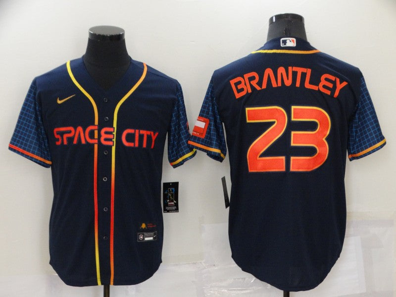 Men/Women/Youth Houston Astros Michael Brantley #23 baseball Jerseys